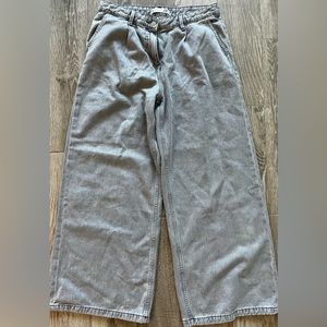 Zara grey baggy jeans